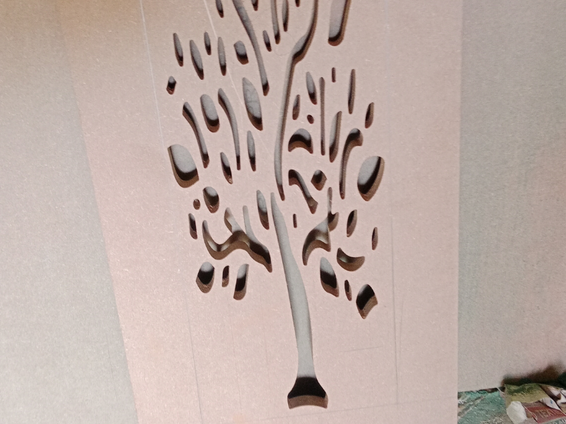 CNC MDF Jali Design for Home